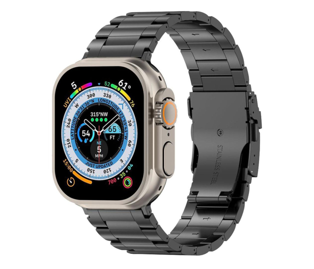 TECH-PROTECT Stainless Pro do Apple Watch 44/45/46/49 mm black - 1273601 - zdjęcie